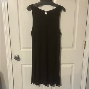 Old Navy Black Sleeveless Mini Dress